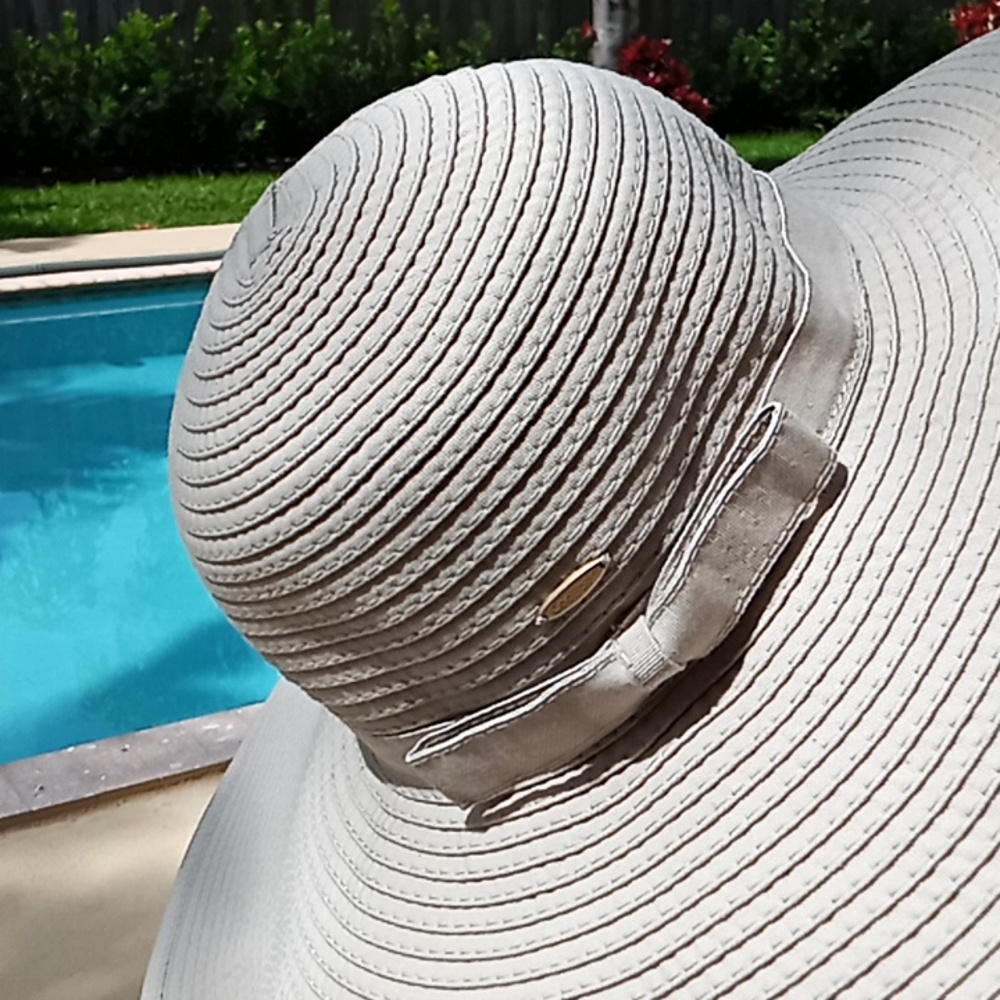Coolibar Shelby Shapeable Poolside Hat. Convertible Roll With Snap. NWT. UPF 50+ - Picture 3 of 16